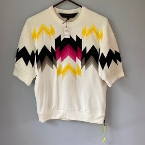 NWT Coach Short Sleeve Sweatshirt